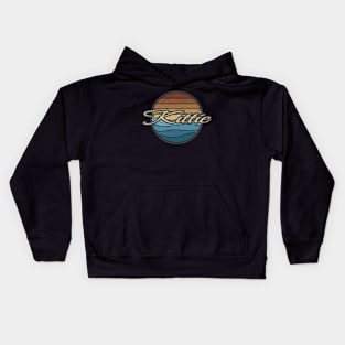 Kittie Retro Waves Kids Hoodie